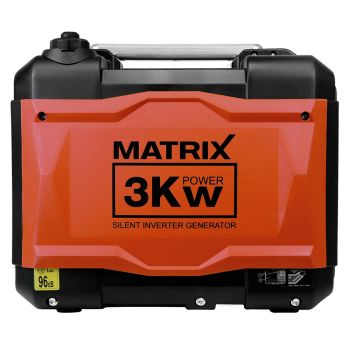 MATRIX Notstromaggregat Stromerzeuger Inverter Benzin 3000W PG3000i-USB *2.Wahl* 