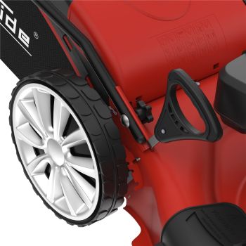 GÜDE Premium Benzin Rasenmäher Motormäher Benzinmäher Big Wheeler 554.1 R Trike