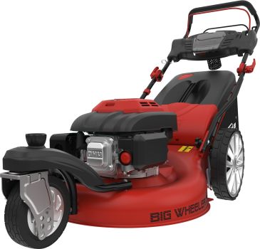 GÜDE Premium Benzin Rasenmäher Motormäher Benzinmäher Big Wheeler 554.1 R Trike