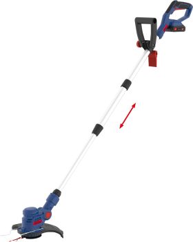 GÜDE Rasentrimmer Akku Motorsense Sense Trimmer RT 18-201-05 inkl Akku Ladegerät 