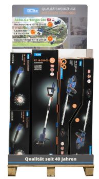 GÜDE Rasentrimmer Akku Motorsense Sense Trimmer RT 18-201-05 inkl Akku Ladegerät 