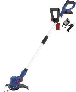 GÜDE Rasentrimmer Akku Motorsense Sense Trimmer RT 18-201-05 inkl Akku Ladegerät 