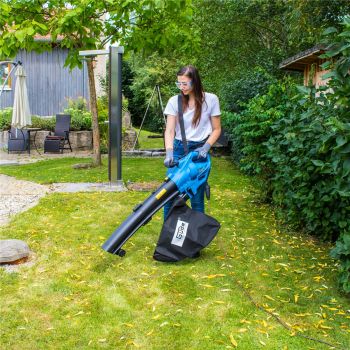 GÜDE Laubsauger GLS 3000 VARIO Elektro 3in1 Laubbläser Laubhäcksler Laubsauger