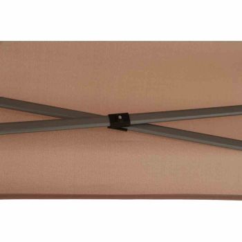 SIENA GARDEN Allrounder Pavillon Faltpavillon 300 x 450 cm rechteckig taupe 