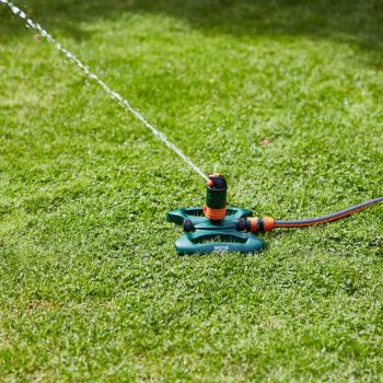 SIENA GARDEN Kreisregner Sektorenregner 3100 auf Schlitten 310 m² Kunststoff