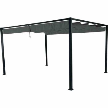 SIENA GARDEN Sky Pavillon, Zelt, Sonnenschutz, 300x400 cm, anthrazit
