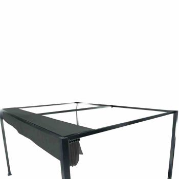 SIENA GARDEN Sky Pavillon, Zelt, Sonnenschutz, 300x400 cm, anthrazit