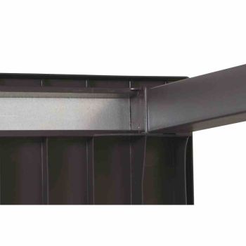 ALLIBERT Lofttisch Futura 165x95 cm graphit Vollkunststoff Gartentisch 