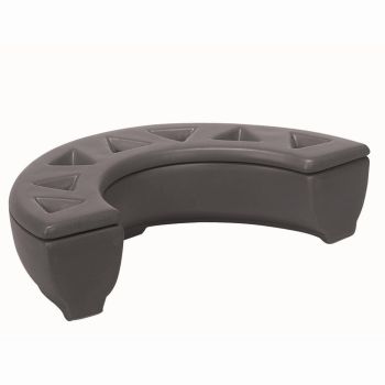 METROX Aufstellverdunster 0,45 l schiefergrau Keramik 