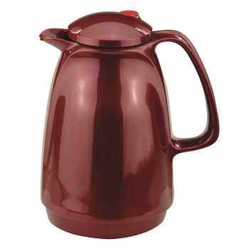 ROTPUNKT Isolierkanne 225 Kunststoff, Rosalin-Glas 0,5 l shiny burgund