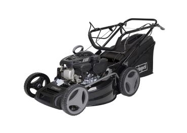 SCHEPPACH Rasenmäher Benzin mit Antrieb Radantrieb 51cm 6in1 173ccm MS173-51B Stahlgehäuse|hohes Drehmoment|65L|Reinigungsfunktion