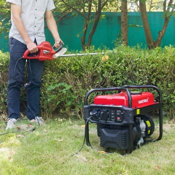 MATRIX Notstromaggregat Stromerzeuger Inverter Benzin 4Takt IG2000i 2kW *2.WAHL* 