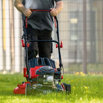 Scheppach Benzin Rasenmäher 46cm Schnittbreite 3,5PS 150ccm 55L 5in1 MP150-46 