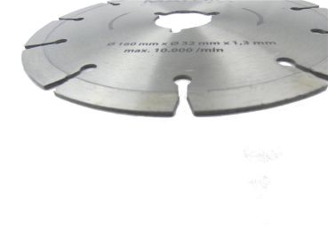 MATRIX 2x Diamanttrennscheibe 160mmx 12mm und 160mm x32mm Kreissäge TST 1500-160 