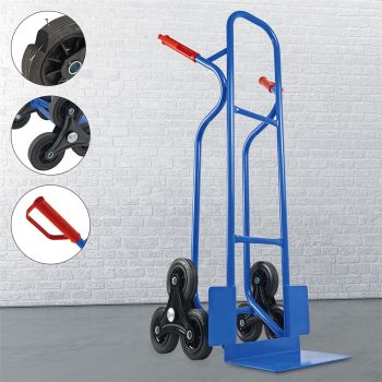 TRESTLES Sackkarre Treppensteiger Stapelkarre 250kg S04HS blau *Gebraucht* 