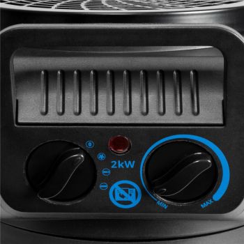 GÜDE Elektroheizer Heizgerät Bauheizer Heizlüfter Heizgebläse GEH 2000P 230V 2kW 