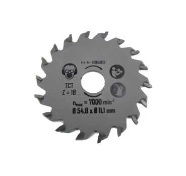 MATRIX TCT Ersatzsägeblatt für Mini Handkreissäge Kreissäge MCS 400 PW