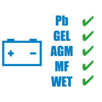 GÜDE Automatik Batterielader GAB 12V/6V-10A-BOOST Batterieladegerät bis 300 Ah 