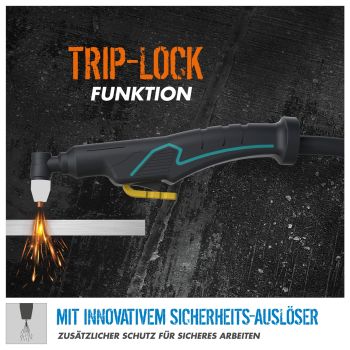 GÜDE Plasmaschneider Plasma Cutter Plasmaschneidgerät GPS-K AIR CUT 40 AK 