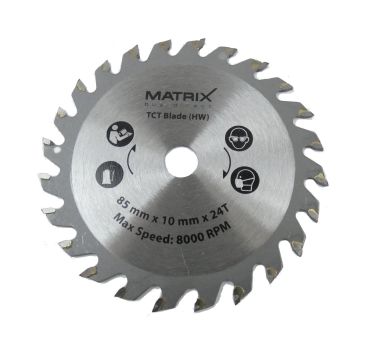 MATRIX TCT Sägeblatt für Handkreissäge MCS 500 MCS 500-1 MCS 500-3 MCS Power 20