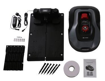 Mähroboter Rasenroboter Akku Rasenmäher TEXAS RMX500 optimal bis 600qm Fläche