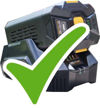 TEXAS FRZ5800 Akku Bodenhacke Hacke Gartenfräse 60cm 58V inkl Akku und Ladegerät 