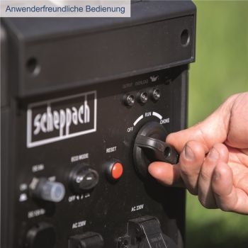 SCHEPPACH SG3500i Inverter Stromerzeuger Notstromaggregat Generator Benzin 3500W