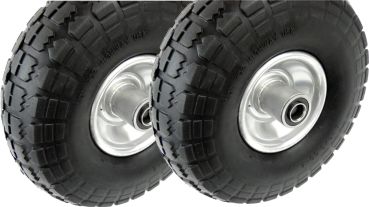 2 Stück HBH Schwerlast Ersatzrad PU-Rad pannensicher Sackkarrenrad Rad für TK320 