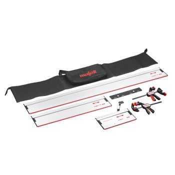 MAFELL Führungsschienentaschen-Set F160/80 2 Schienen, Winkelanschlag, Verbinder 