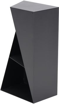 MAGNUS Brennholzregal R157 Schwarz Kaminregal Holzregal Ofenregal Regal *2. WAHL* 