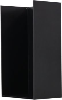 MAGNUS Brennholzregal "R148" Schwarz Kaminregal Holzregal Ofenregal 