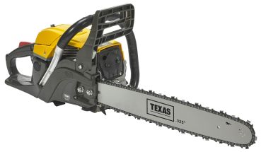 TEXAS TS4518 Kettensäge Benzin Motorsäge 45ccm 45cm Schwert 2,4 PS 2-Takt 