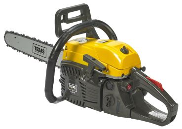 TEXAS TS4518 Kettensäge Benzin Motorsäge 45ccm 45cm Schwert 2,4 PS 2-Takt 