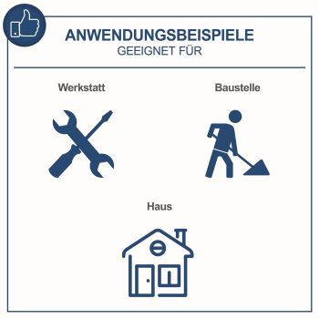 Scheppach Akku Exzenterschleifer 20V Schleifmaschine C-OBS125-X ohne Akku 