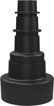 GÜDE Adapter-Set für Absauganlagen 100-28 4-tlg. 