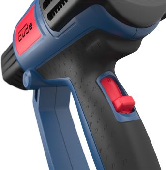 GÜDE Heissluftgebläse HLG 600-2000 3 Stufen Heissluftpistole 600 Grad 2000W 