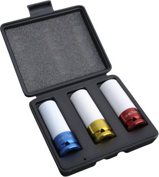 GÜDE Stecknüsse 3-tlg. 1/2" Schlagnüsse 85mm 3 teilig 