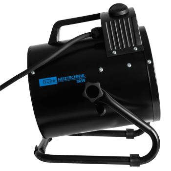 GÜDE Heizlüfter GEH 3000 Heizer 3000 Watt 3 Stufen Lüfter Heizung Thermostat 