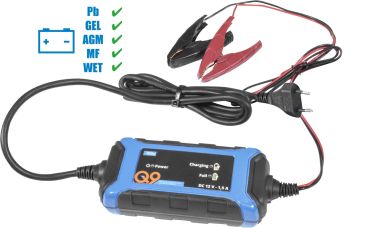 GÜDE Automatik Batterielader GAB 12V-1,5A Batterieladegerät bis 30 Ah 12 V 