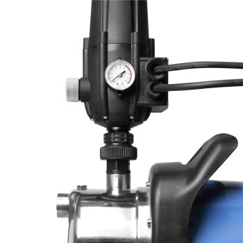 GÜDE Druckschalter mit Trockenlaufschutz für Wasserpumpen Schalter mit Manometer 