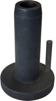 GÜDE Metall Adapter 33 mm mit Pin für Pfahlramme GPR 822 / 821 / 820 