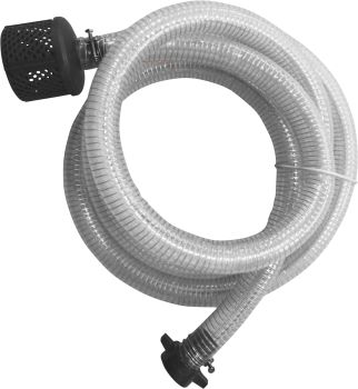 GÜDE Schlauch-Set 4 + 10 Meter mit Grobfilter für Motorpumpe GMP 15.22 