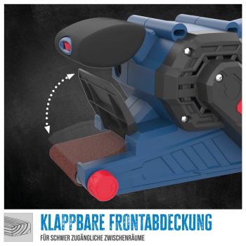 GÜDE Bandschleifer BS 76-900 E Schleifer Schleifmaschine Band 76mm 900 Watt 