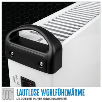 GÜDE GKH 2000 Konvektionsheizgerät Heizlüfter Heizer 2000 Watt Elektroheizer 