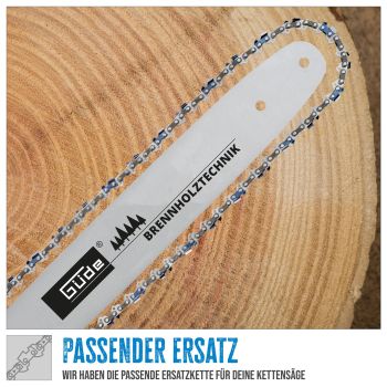GÜDE Universal Sägekette GEK 53/1,3/3/8 Ersatzkette für Kettensägen 53 Glieder 