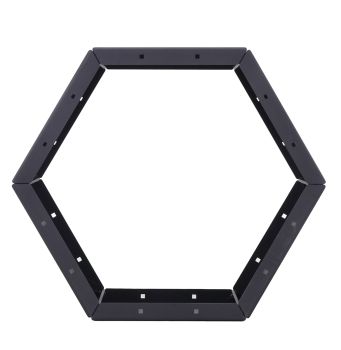 MAGNUS Brennholzregal R162 schwarz Kaminregal Holzregal Ofenregal Regal lackiert 
