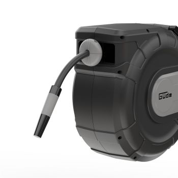 GÜDE Automatik Schlauchtrommel 30-2-2 30m Schlauch Gartenschlauch Wandmontage 