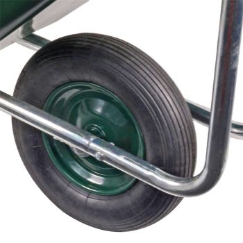 Matrix Schubkarre Stall Pferde Garten Großmuldenkarre 240l 1-Rad PU-Rad *2.Wahl* 