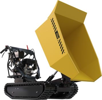 GÜDE Raupendumper GRD 500/R Minidumper 230L 500 kg 5,6 PS Benzin Zahnradgetriebe 