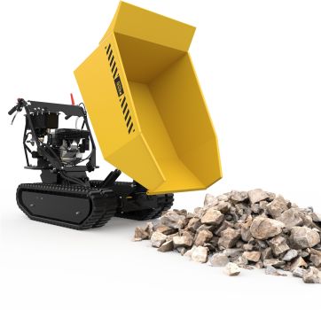 GÜDE Raupendumper GRD 500/R Minidumper 230L 500 kg 5,6 PS Benzin Zahnradgetriebe 